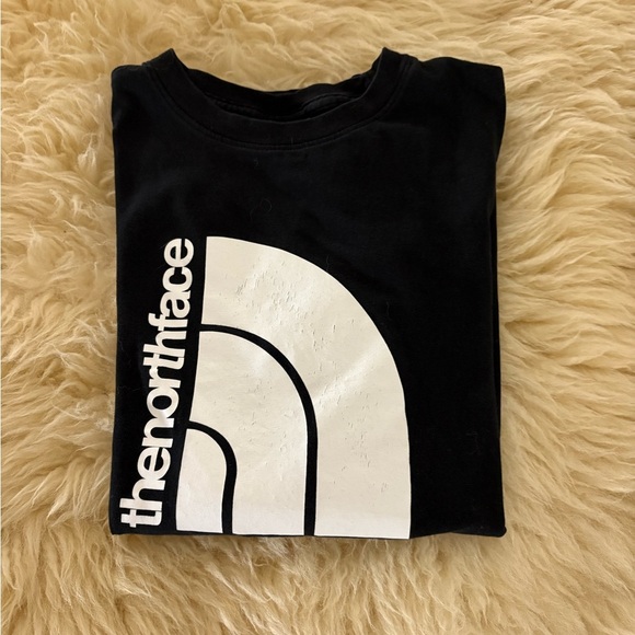 The North Face Black Logo Crew Tee Top - Picture 5 of 5